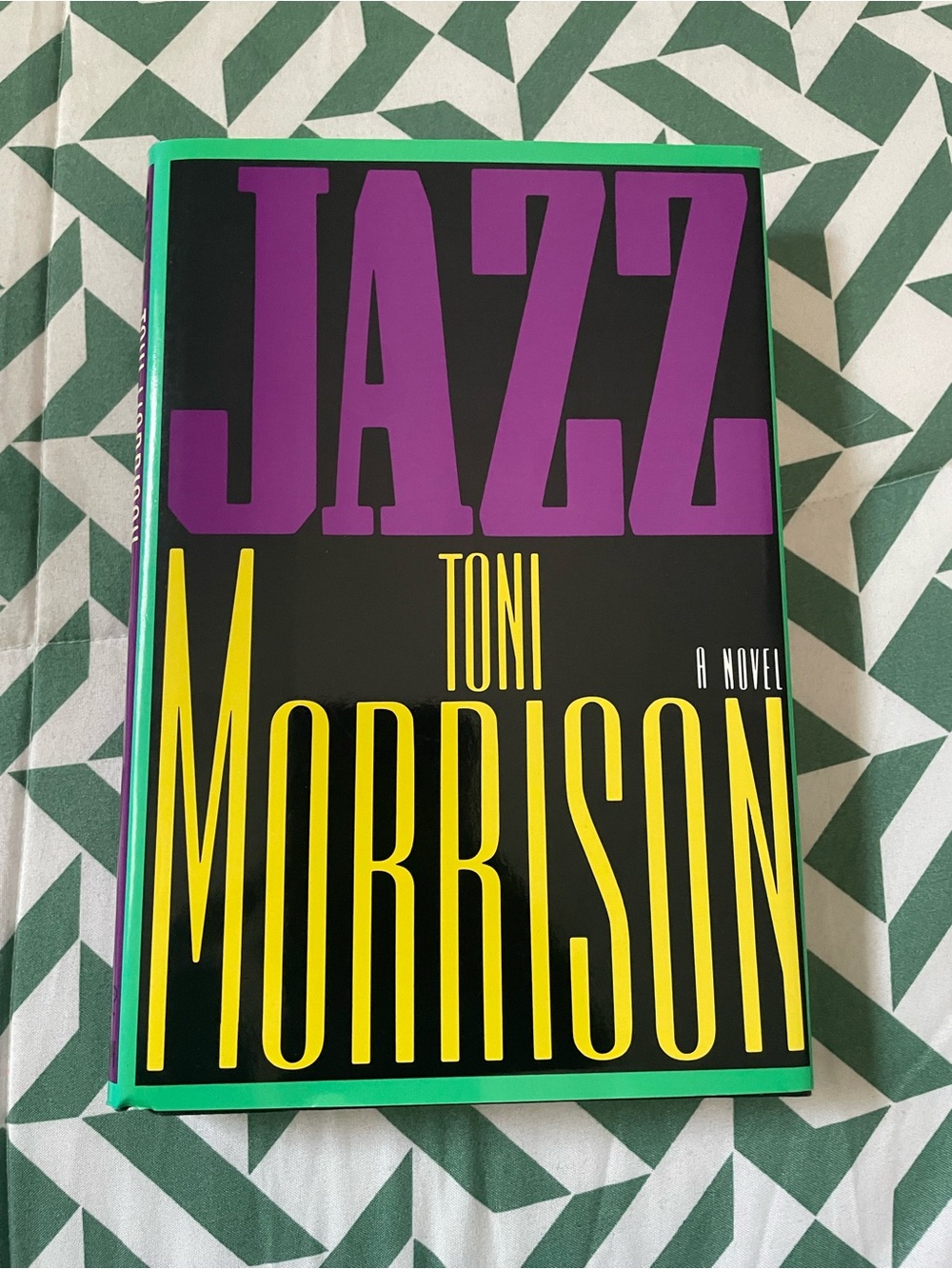 Jazz by Toni Morrison (Early Edition Hardcover)
